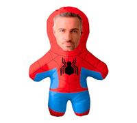 Cojín Muñeco Personalizado con Foto de Cara Personajes, Peluche Personalizado Médico, Aatronauta, Fórmula 1, Buzzlightyear, Dragon Ball, Regalo Divertido (Spiderman)