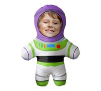 Cojín Muñeco Personalizado con Foto de Cara Personajes, Peluche Personalizado Médico, Aatronauta, Fórmula 1, Buzzlightyear, Dragon Ball, Regalo Divertido (Buzzlightyear)