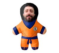Cojín Muñeco Personalizado con Foto de Cara Personajes, Peluche Personalizado Médico, Aatronauta, Fórmula 1, Buzzlightyear, Dragon Ball, Regalo Divertido (Dragon Ball)