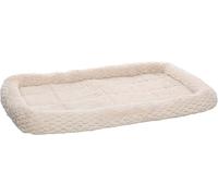 Cojín Naya Rectángulo Beige con Borde para Jaula de Alambre 85,5x51x7cm