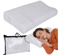 Cojín Ortopédico Cervical Profesional 100% Memory Foam Antialérgico Anatómico