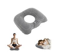Cojín ortopédico Inflable, cojín ergonómico para Asiento, cojin coxis ortopedico, cojín hemorrhoides, Asiento Inflable portátil, Gris