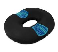 Cojín Ortopédico Redondo - Cojín Donut de Espuma Viscoelástica para Hemorroides y Dolor de Coxis, Alivia Dolor de Espalda y Ciática, Ideal para Silla de Oficina, Coche, Silla de Ruedas y Sofá