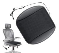 Cojín para asiento de automóvil: tapete de verano transpirable para sentarse durante mucho tiempo, almohadilla de enfriamiento con ventilador eléctrico, capa cómoda ventilada, soporte de conducción an