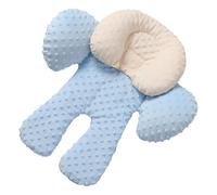 Cojín para asiento de coche de bebé, agradable al tacto, suave reposacabezas para asiento de coche de bebé, para cochecito, salto, actividades al aire libre, compras, camping, jardín, parque