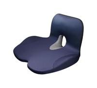Cojín para Asiento De Coche para Chevrolet per Trailblazer, Cojín de Espuma Viscoelástica para Silla de Escritorio Cojines para Coche De Conducción,B/Navy Blue