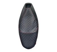 Cojín para asiento de moto Funda Asiento Motocicleta Funda Cojín Asiento Scooter Impermeable Y Protector Solar Cojín Asiento PU Cuero Adecuado Para Todas Las Estaciones Fundas para asientos(A)