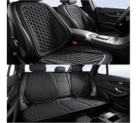 Cojín para Asiento para Dodge Viper SRT-10 SRT10 2003-2011, Almohadilla Transpirable Seda Cojines Coche Asientos Suave Almohadilla Accesorios,Black Front Rear