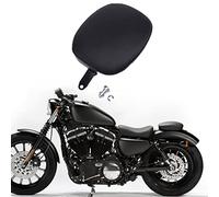 Cojín para asiento trasero de motocicleta Almohadilla para pasajero Almohadilla para sillín Compatible con Sportster 48 Forty Eight XL 1200X 2010-2015 XL883 XL1200.