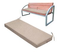 Cojín para banco al aire libre | Rectangular Impermeable Reemplazo Cojín impermeable - para patios, porches, jardines, celebraciones, interiores, balcones, terrazas