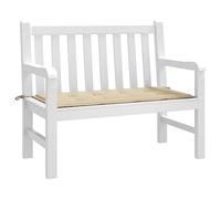 Cojín para banco de exterior, 100 x 50 x 3 cm, tela impermeable, diseño universal, resistente a la intemperie, decorativo, para bancos de jardín, ideal para uso en exteriores