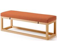 Cojín para banco de exterior, cojín de asiento de 5 cm de grosor para banco de 2 o 3 plazas, 80 x 40/100 x 40/120 x 40/150 x 40 cm, cojín para banco de jardín, balcón, loft, columpio, patio (P120 x 45