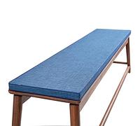 Cojín para banco de exterior e interior, 30 x 120 cm, se adapta a muebles de 2/3/4 plazas, perfecto para jardín, patio, columpio, sofá, muebles de madera, asientos cómodos