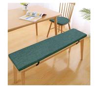 Cojín para Banco de jardín 80x45cn/31x17.7in Esponja Suave de Alta Densidad, con Correas Antideslizantes, Cremallera Desmontable, cómodo y Transpirable, para sofás de Madera, terrazas, Suelo