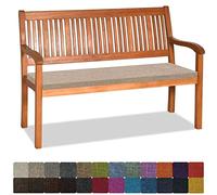 Cojín para banco de jardín al aire libre, 80 x 30 x 8 cm, antideslizante, lavable, para muebles de interior/exterior, cojín largo para bancos de jardín, balcón, loft, columpio, patio, color gris