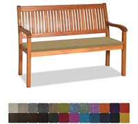 Cojín para banco de jardín al aire libre, 80 x 30 x 8 cm, antideslizante, lavable, para muebles de interior/exterior, cojín largo para bancos de jardín, balcón, loft, columpio, patio, color gris