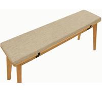 Cojin para Banco Exterior/Interior/Jardin/Zapatero Cojin de Banco Grueso, Cojín del Asiento para Terraza Balcón Palet Comedor Columpios(S,100x30cm/39x12in)