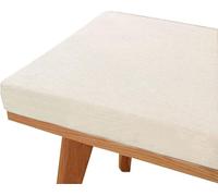 Cojín para banco Terraza Jardin 80x40 100x40 120x40cm Zapatero Cojines para Banco 2/3 plazas Antideslizante Cojín de Asiento Desmontable para Exterior/Interior/Patio/Cocina/ Columpio(A,115x50x5cm)