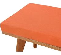 Cojín para banco Terraza Jardin 80x40 100x40 120x40cm Zapatero Cojines para Banco 2/3 plazas Antideslizante Cojín de Asiento Desmontable para Exterior/Interior/Patio/Cocina/ Columpio(J,135x40x5cm)