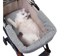 Cojín para Carrito De Paseo De Mascotas - Almohadilla para Carrito De Paseo De Mascotas - Impermeable Extraíble Lavable Cojín Confortable Paseos Viajes Caminatas Cachorro Exterior Carrito