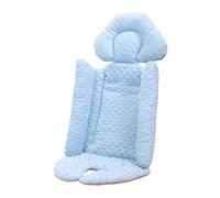 Cojín para cochecito de bebé, cálido, universal, grueso, para cochecito de bebé, azul, 41 x 84 cm