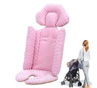 Cojín Para Cochecito De Bebé - Forro Para Asiento De Cochecito, Cojín Para Cochecito De Niño Pequeño, Cojín Para Asiento De Cochecito | Forro De Asiento Cómodo De 84x41 Cm Con Cabeza, Cojín Para Coche