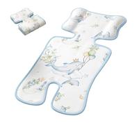 Cojín para cochecito de bebé | Inserto Suave Universal Transpirable,Cojín Refrescante para Silla de Coche,para Al Aire Libre Viaje Paseo Parque Compras Hogar Guardería Siesta Verano Calor Dormir y Cam