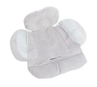 Cojín para Cochecito de bebé, Resistente a las Manchas, Forro Suave y Cómodo para Asiento de Cochecito de bebé, de Doble Cara, para Cochecitos de bebé (GRAY)