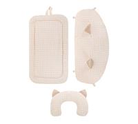 Cojín para cochecito de perro, cojín cálido para carrito de gatos, cojín suave extraíble para cochecito de cachorro, cojín de refrigeración lavable, alfombrilla antisuciedad para clima frío y 22,24 x