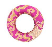 Cojín para Cuenco Cantante, Cuenco Tibetano Anillo Cuenco Cojín Cantando Tazón cojín para Cuenco de meditación para Budista Sonido de Nepal 12cm (Color Al Azar)