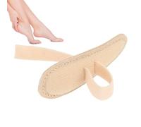 Cojín para Dedo del Pie en Martillo, Almohadilla de Refuerzo para el Dedo del Pie, Almohadillas de Soporte de Gel para Dedo en Martillo Cómodas y Ajustables para la Corrección del (Pie izquierdo)