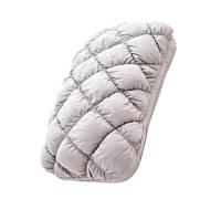 Cojín para dormir de lado para adultos, cojín suave contorneado suave con forma de pan de piña, almohada ideal para dormir supini - Ideal para el hogar, dormitorio, hotel, dormitorio o dormitorio
