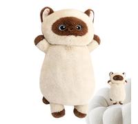 Cojín para el cuerpo del gato, 65 cm, cojín para el sofá y la muñeca de acompañamiento, para niñas, adultos, habitación de los niños, hogar, sofá, cama, salón, dormitorio, cumpleaños, vacaciones