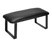 Cojín para las manos y reposabrazos para manicura, Arm Rest For Nails Multicolor Iron Leather Stand Cushion Hand Pillow Manicure Salon Home(Black)