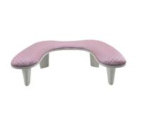 Cojín para las manos y reposabrazos para manicura, Nail Arm Rest Pillow For Manicure Hand Stand Multicolor For Salon Shop(Pink)