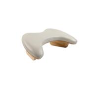 Cojín para las manos y reposabrazos para manicura, PU Leather Beveled Manicure Armrest Hand Pillow for Salon Home Multicolor 1pc(Coffee)