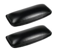 Cojín para las piernas del coche, 2 unidades, autoadhesivo y reposabrazos del coche, en piel con espuma viscoelástica, protección ergonómica para rodillas y brazos,compatibles con la mayoría de coches