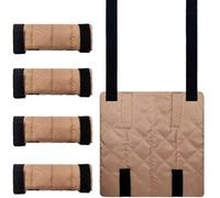 Cojín para literas, 4 piezas de accesorios para dormitorio, cubierta de escalera para literas, para niños, campamento de verano, vacaciones, guardería, internado, cabaña, habitación infantil, sala de