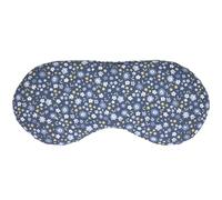 Cojín para los ojos ecológico de lavanda y linaza "blumchen-blue" para relajarse, refrescar, calentar o para yoga