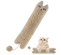 Cojín para morder para gatos | Juguete masticable para gatos de peluche suave para gatos domésticos, interesante juguete para masticar gatos con cojín suave para entrenar, entretenimiento y ejercicios