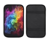 Cojín para pasamanos de coche, suave, cómodo, antideslizante, cojín de neopreno para reposabrazos de coche, decoración universal, funda de consola central de coche para la mayoría de coches, camiones
