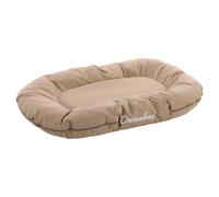 Cojín Para Perro Flamingo Dreambay Ovalado Arena, Resistente Al Agua, Lavable