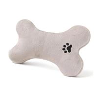Cojín para perros - Suave, lavable, resistente a la masticación | Cojín calmante para gatos en forma de hueso | Peluche para cachorros pequeños, medianos y grandes, , masticadores agresivos