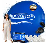 Cojín para piscina XXL azul Ø2 m -20°C