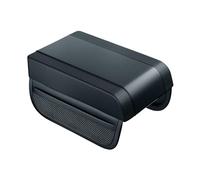 Cojín para reposabrazos de coche, transpirable, impermeable, color marrón