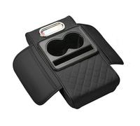 Cojín para reposabrazos de consola central de automóvil, para Porsche Cayenne 9PA/955 92A/958 9YA/PO536, funda de almacenamiento multifuncional, accesorio para reposabrazos, color negro