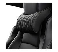 Cojín Para Reposacabezas Con Memoria Para Asiento Accesorio Para Coche Almohada Para Cuello Coche Soporte Lumbar Cuero PU Interiores Para Coche Tiras Decorativas Aire Acondicionado Coche(Neck pillow B