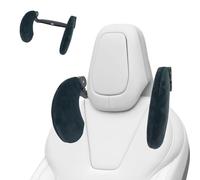 Cojín para reposacabezas de coche, cojín cervical para asiento de coche, cómodo protector de cuello para el coche, almohada para reposacabezas de bebé, cojín ajustable para viajes largos para niños