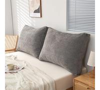 Cojín para Respaldo de lectura 60/80/90/70cm Almohada de lectura de Sofá Suave Cómodo Cojín de Pared Grande Cojín de Apoyo para el Respaldo de la Cama, Desmontable y Lavable(B,60x50cm/23x19in(1pc))