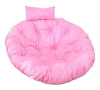 Cojín para Silla Colgante, Columpio Redondo Grueso y Grande, Hamaca Colgante, cojín for Asiento con Almohada Ajustable, cojín Lavable, Almohadillas for Silla de ratán
